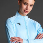 Bluza trening dama Musai Mawi, Albastru sky - imagine 4