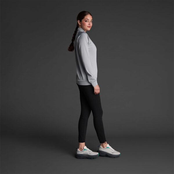 Bluza trening dama Musai Mawi, Gri deschis - imagine 2