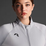 Bluza trening dama Musai Mawi, Gri deschis - imagine 4