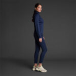 Bluza trening dama Musai Mawi, Bleumarin - imagine 2