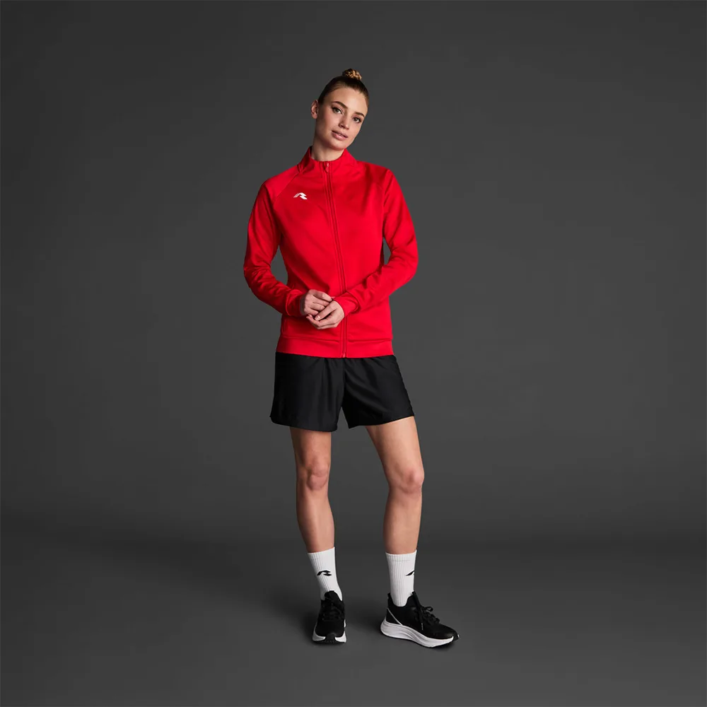 Bluza trening dama Musai Mawi, Rosu - imagine 1