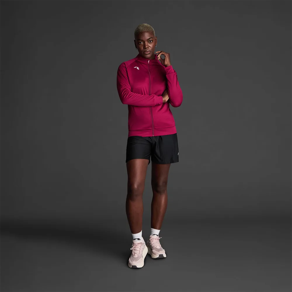 Bluza trening dama Musai Mawi, Visiniu - imagine 1