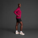 Bluza trening dama Musai Mawi, Visiniu - imagine 2