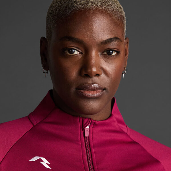 Bluza trening dama Musai Mawi, Visiniu - imagine 4