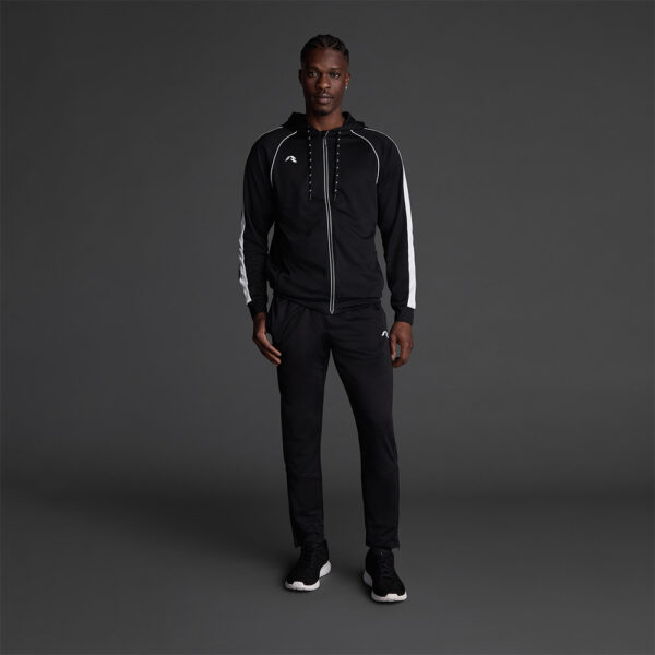 0302_0201_1_1 Bluza trening Musai Afiki, Negru / Alb - imagine 1