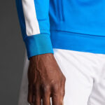 Bluza trening Musai Afiki, Albastru Royal / Alb - imagine 5