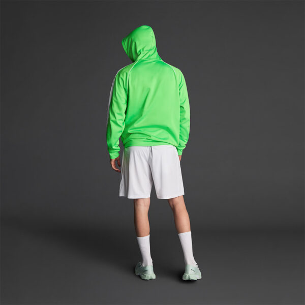 Bluza trening Musai Afiki, Verde Fluo / Alb - imagine 3