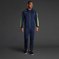 Bluza trening Musai Afiki, Bleumarin / Galben Fluo