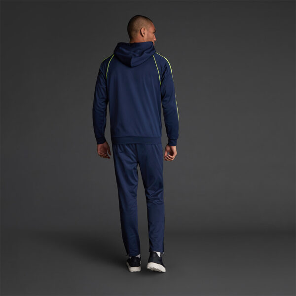 Bluza trening Musai Afiki, Bleumarin / Galben Fluo - imagine 3