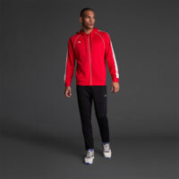 Bluza trening Musai Afiki, Rosu / Alb