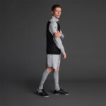 Bluza trening Musai Saba, Negru / Gri deschis - imagine 2