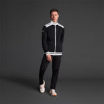 Bluza trening Musai Ishi, Negru / Alb