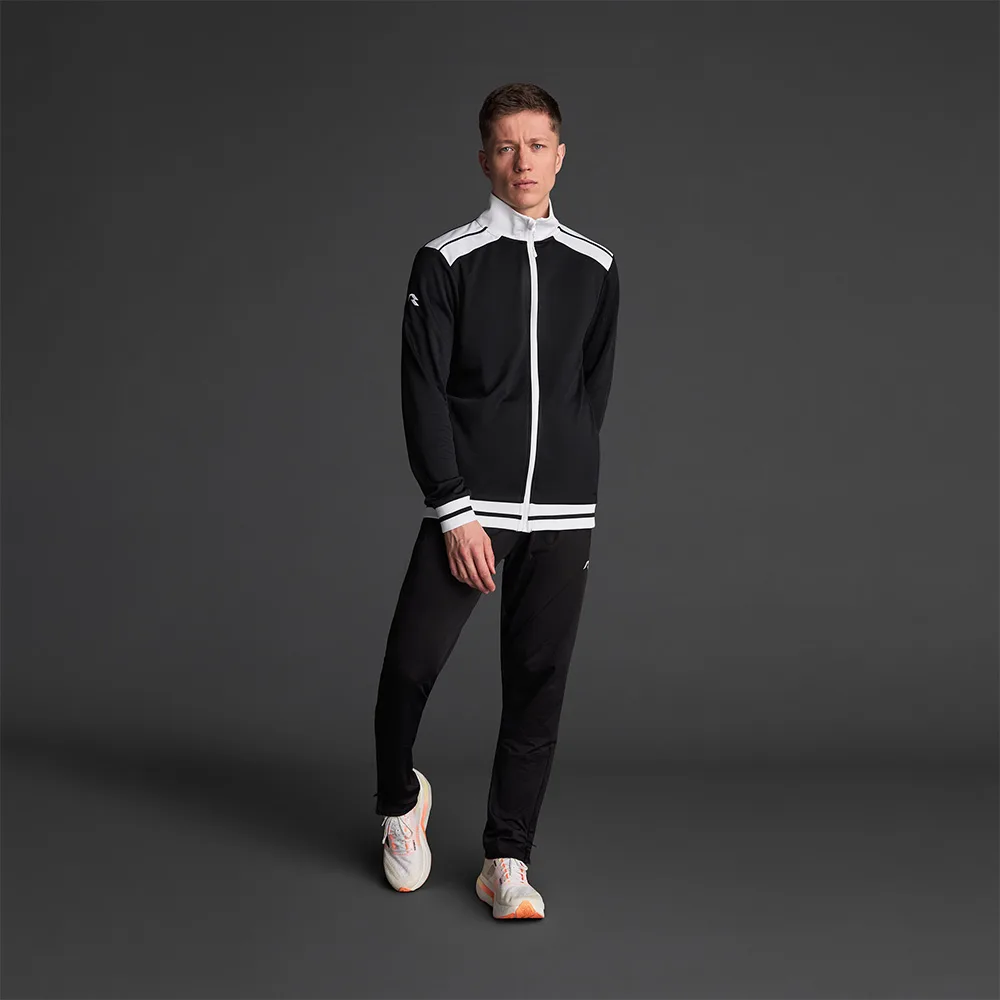 Bluza trening Musai Ishi, Negru / Alb - imagine 1