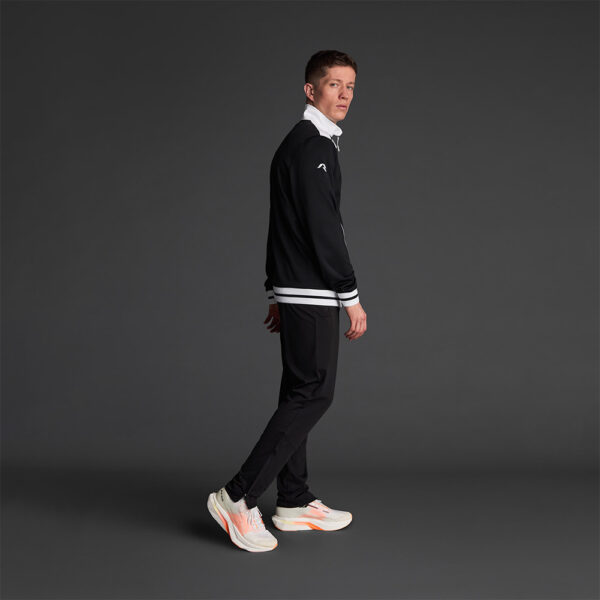 Bluza trening Musai Ishi, Negru / Alb - imagine 2