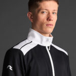 Bluza trening Musai Ishi, Negru / Alb - imagine 4