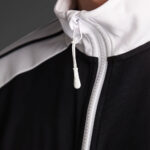 Bluza trening Musai Ishi, Negru / Alb - imagine 6