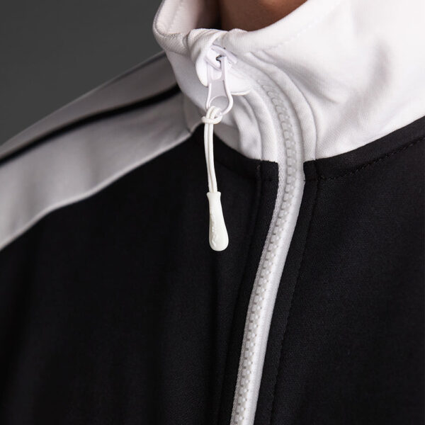 Bluza trening Musai Ishi, Negru / Alb - imagine 6