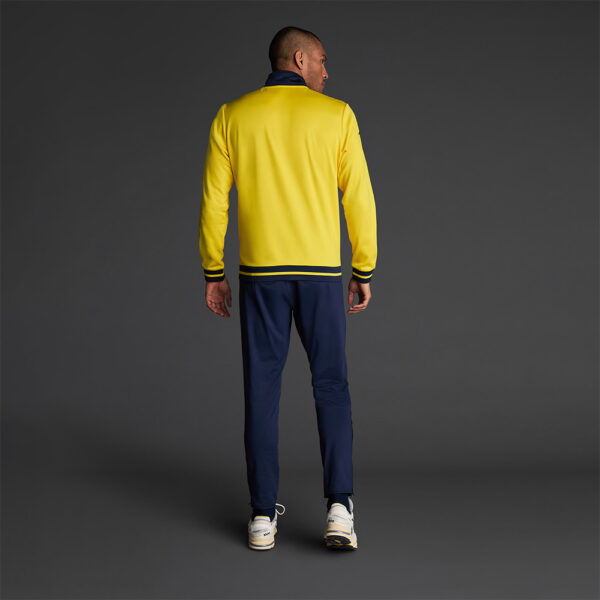 Bluza trening Musai Ishi, Galben / Bleumarin - imagine 3