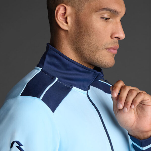 Bluza trening Musai Ishi, Albastru Sky / Bleumarin - imagine 4