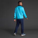 Bluza trening Musai Ishi, Turcoaz Fluo / Bleumarin - imagine 3