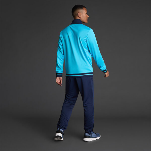 Bluza trening Musai Ishi, Turcoaz Fluo / Bleumarin - imagine 3