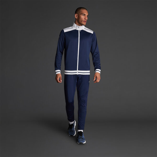 0304_5501_1_1 Bluza trening Musai Ishi, Bleumarin / Alb - imagine 1