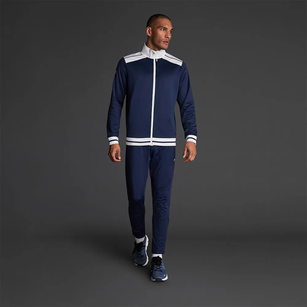 Bluza trening Musai Ishi, Bleumarin / Alb - imagine 1