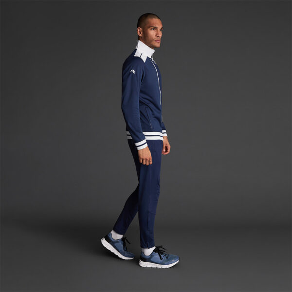 Bluza trening Musai Ishi, Bleumarin / Alb - imagine 2