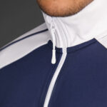 Bluza trening Musai Ishi, Bleumarin / Alb - imagine 4