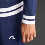 Bluza trening Musai Ishi, Bleumarin / Alb - imagine 5