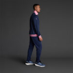 Bluza trening Musai Ishi, Bleumarin / Roz - imagine 2