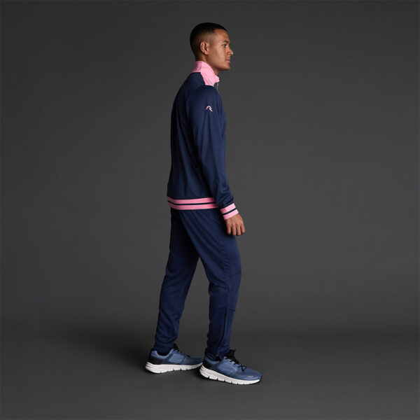 Bluza trening Musai Ishi, Bleumarin / Roz - imagine 2