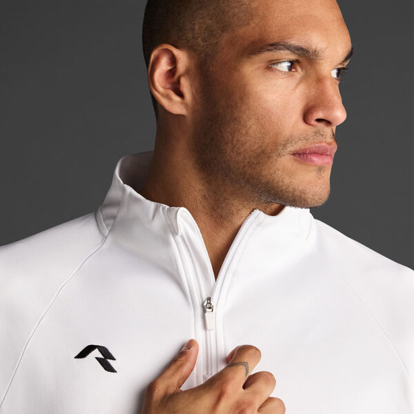 Bluza antrenament Musai Mawi, Alb - imagine 4