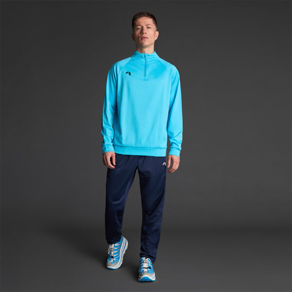 0306_176_1_1 Bluza antrenament Musai Mawi, Turcoaz Fluo - imagine 1