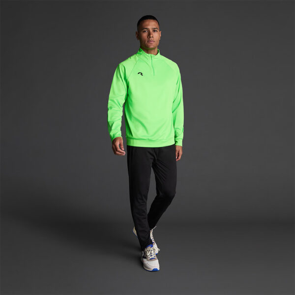 0306_222_1_1 Bluza antrenament Musai Mawi, Verde Fluo - imagine 1