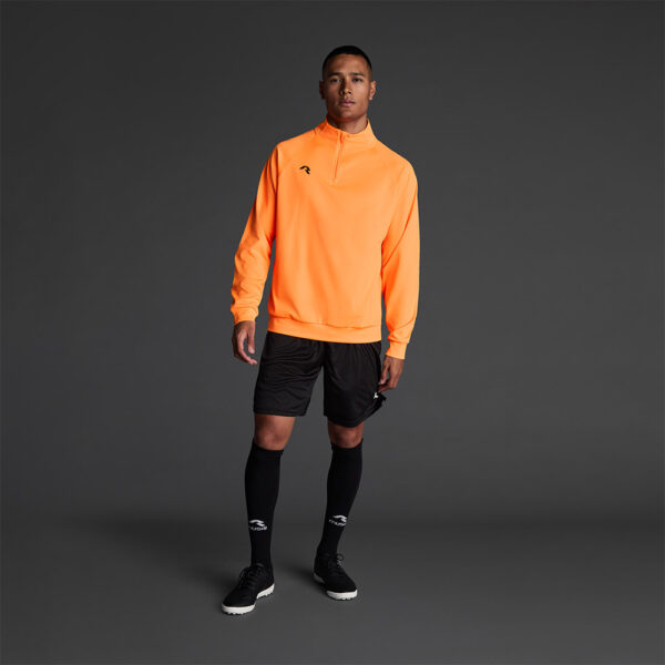 0306_223_1_1 Bluza antrenament Musai Mawi, Portocaliu Fluo - imagine 1