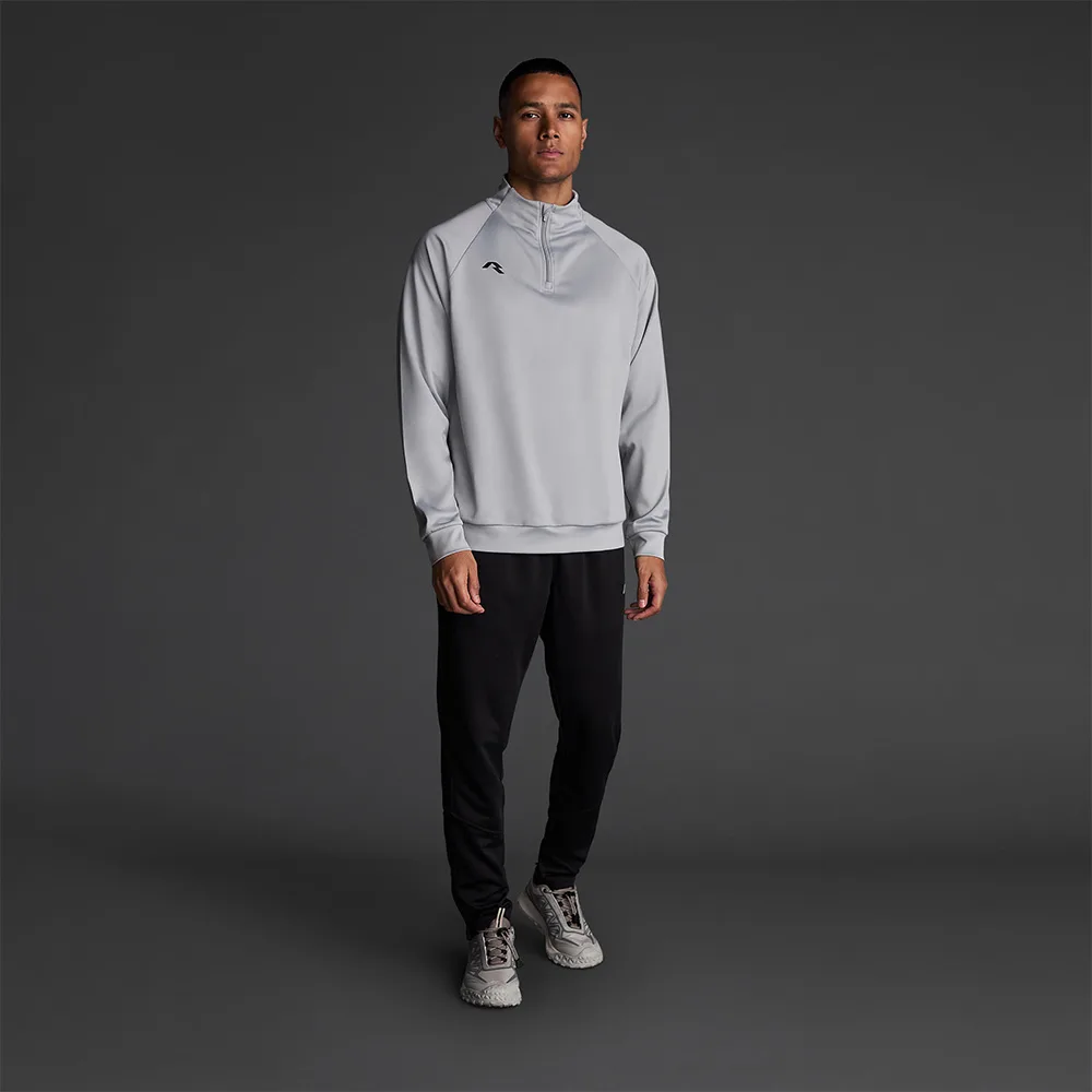 Bluza antrenament Musai Mawi, Gri deschis - imagine 1