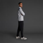 Bluza antrenament Musai Mawi, Gri deschis - imagine 2