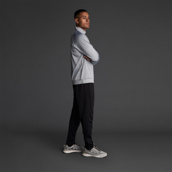 Bluza antrenament Musai Mawi, Gri deschis - imagine 2