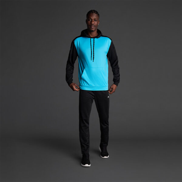 0307_17602_1_1 Hanorac Musai Saba, Turcoaz Fluo / Negru - imagine 1