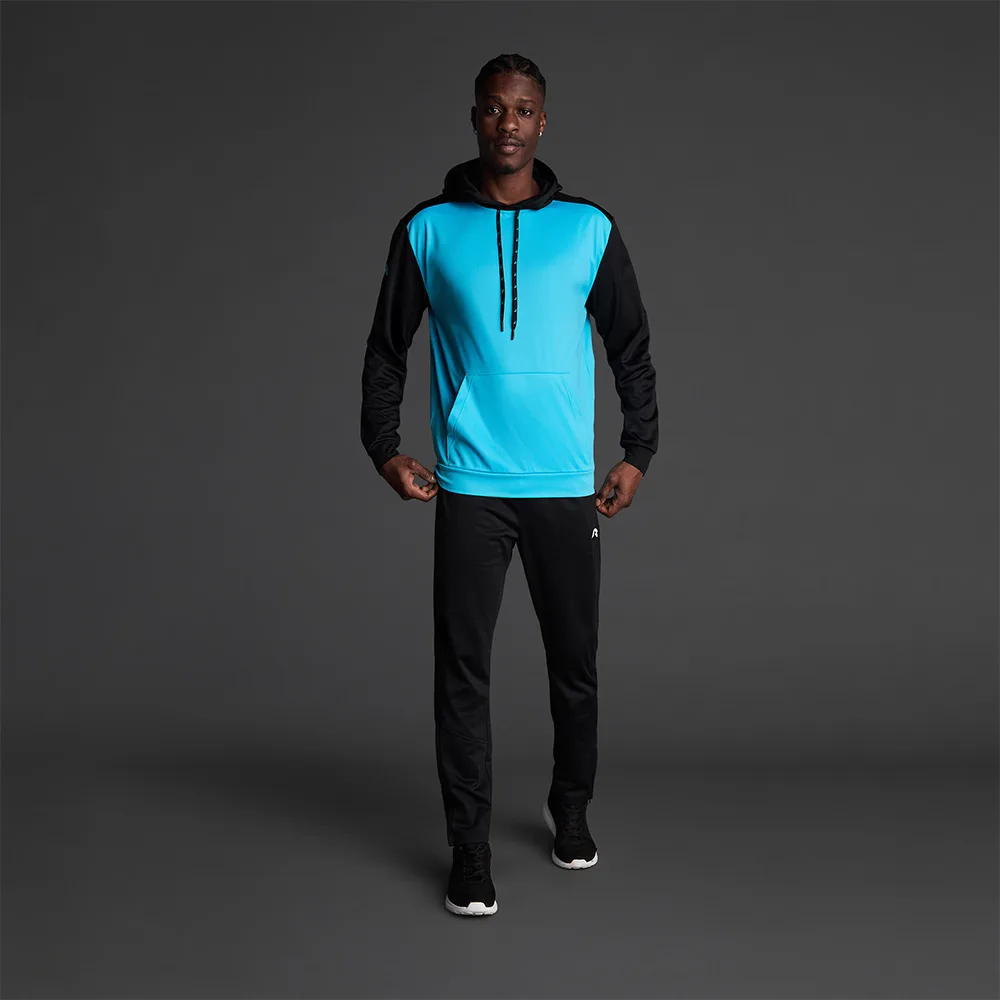 Hanorac Musai Saba, Turcoaz Fluo / Negru - imagine 1