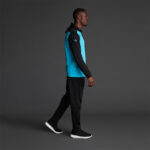 Hanorac Musai Saba, Turcoaz Fluo / Negru - imagine 2