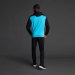 Hanorac Musai Saba, Turcoaz Fluo / Negru - imagine 3