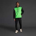 Hanorac Musai Saba, Verde Fluo / Negru