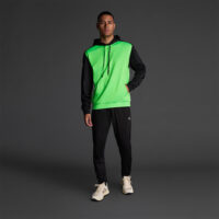 Hanorac Musai Saba, Verde Fluo / Negru