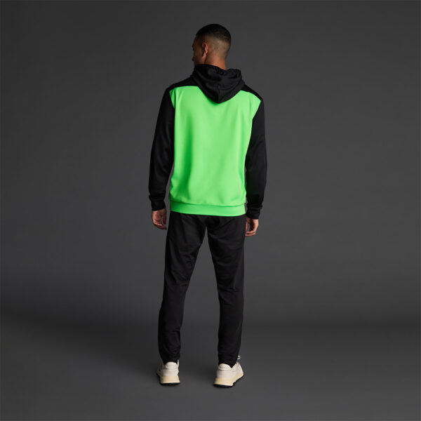 Hanorac Musai Saba, Verde Fluo / Negru - imagine 3