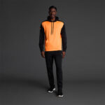 Hanorac Musai Saba, Portocaliu Fluo / Negru