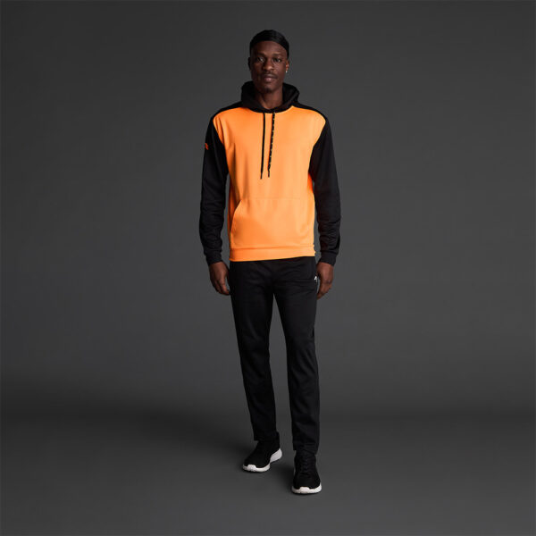 Hanorac Musai Saba, Portocaliu Fluo / Negru - imagine 1