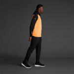 Hanorac Musai Saba, Portocaliu Fluo / Negru - imagine 2