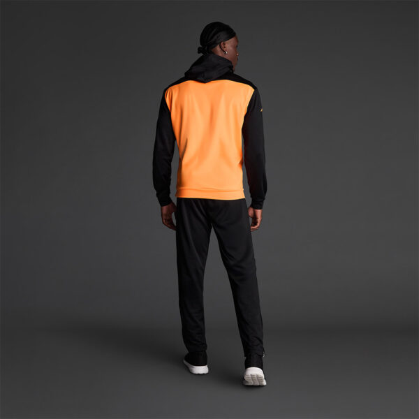 Hanorac Musai Saba, Portocaliu Fluo / Negru - imagine 3